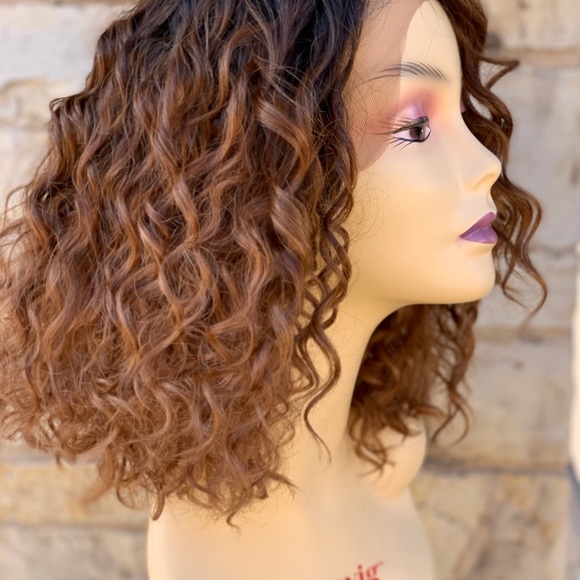 Curly Swisslace Lacefront wig main image 5